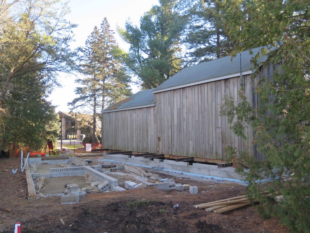 Tom Thompson Shack, McMichael Gallery​ - work in progress - robyn huether architect